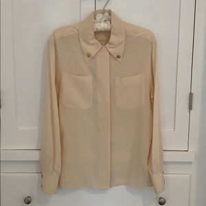 Vintage Chanel Silk Blouse